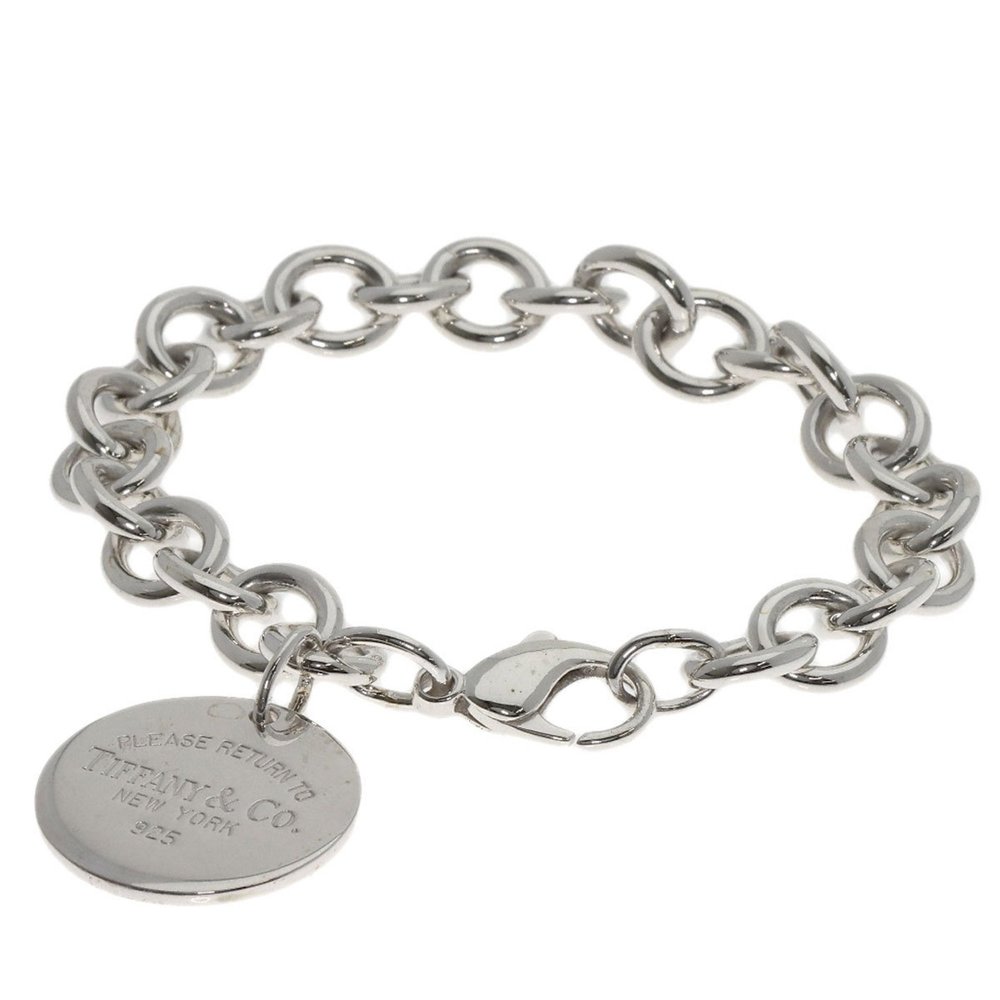 TIFFANY Authentic Silver Charm Bracelet - Picture 8 of 8